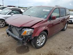 DODGE GRAND CARA 2019 maroon  flexible fuel 2C4RDGCGXKR544141 photo #2