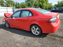 SAAB 9-3 2.0T 2009 red  gas YS3FB49Y691005112 photo #3