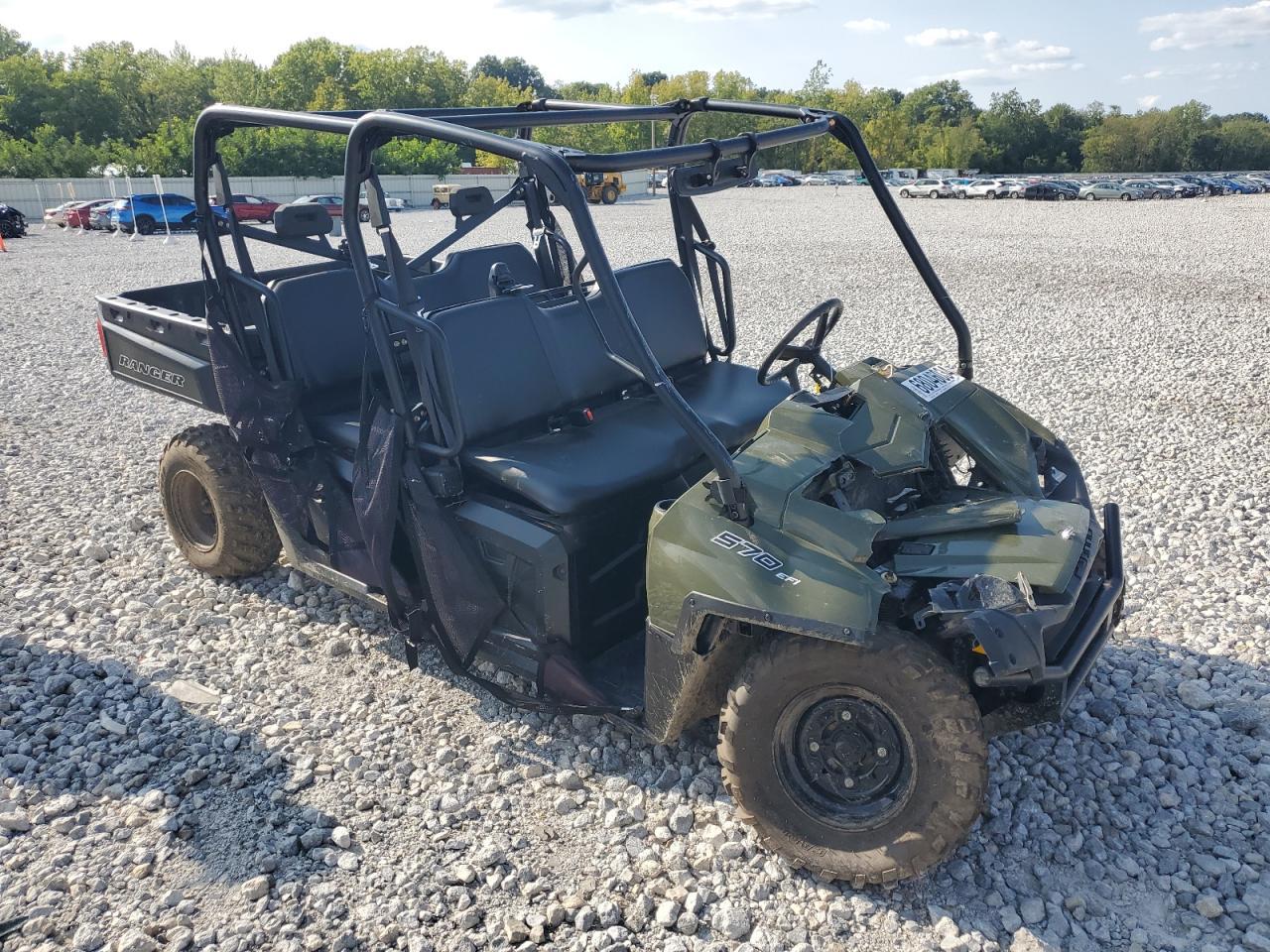 POLARIS RANGER CRE 2021 green  gas 3NSCDA570ME104903 photo #1