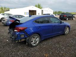 HYUNDAI ELANTRA SE 2020 blue  gas KMHD84LF8LU901403 photo #4