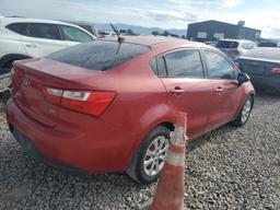 KIA RIO LX 2014 red  gas KNADM4A33E6351377 photo #4