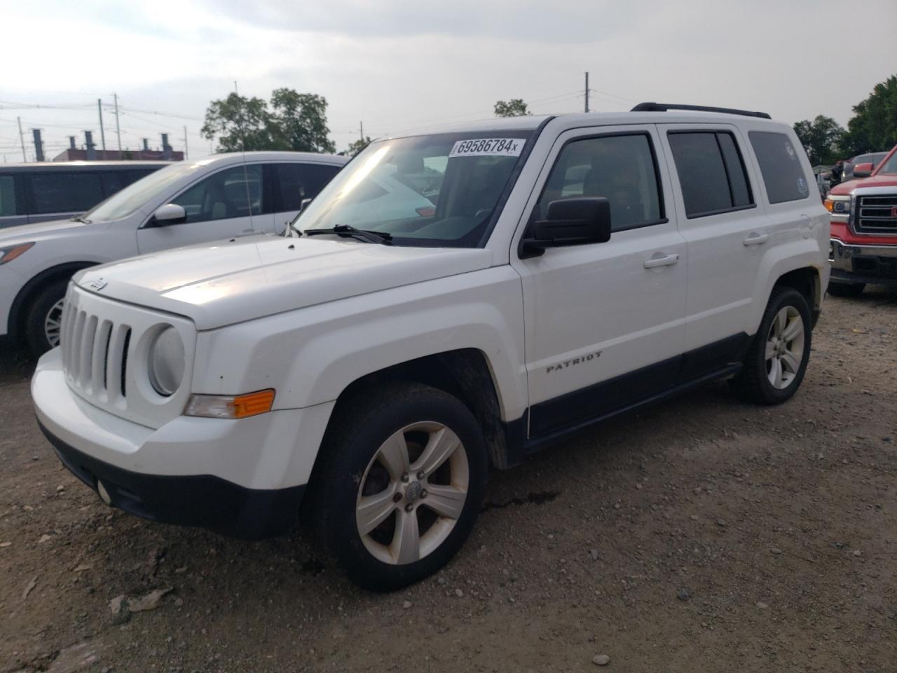 JEEP PATRIOT LA 2014 white 4dr spor gas 1C4NJPFA7ED548041 photo #1