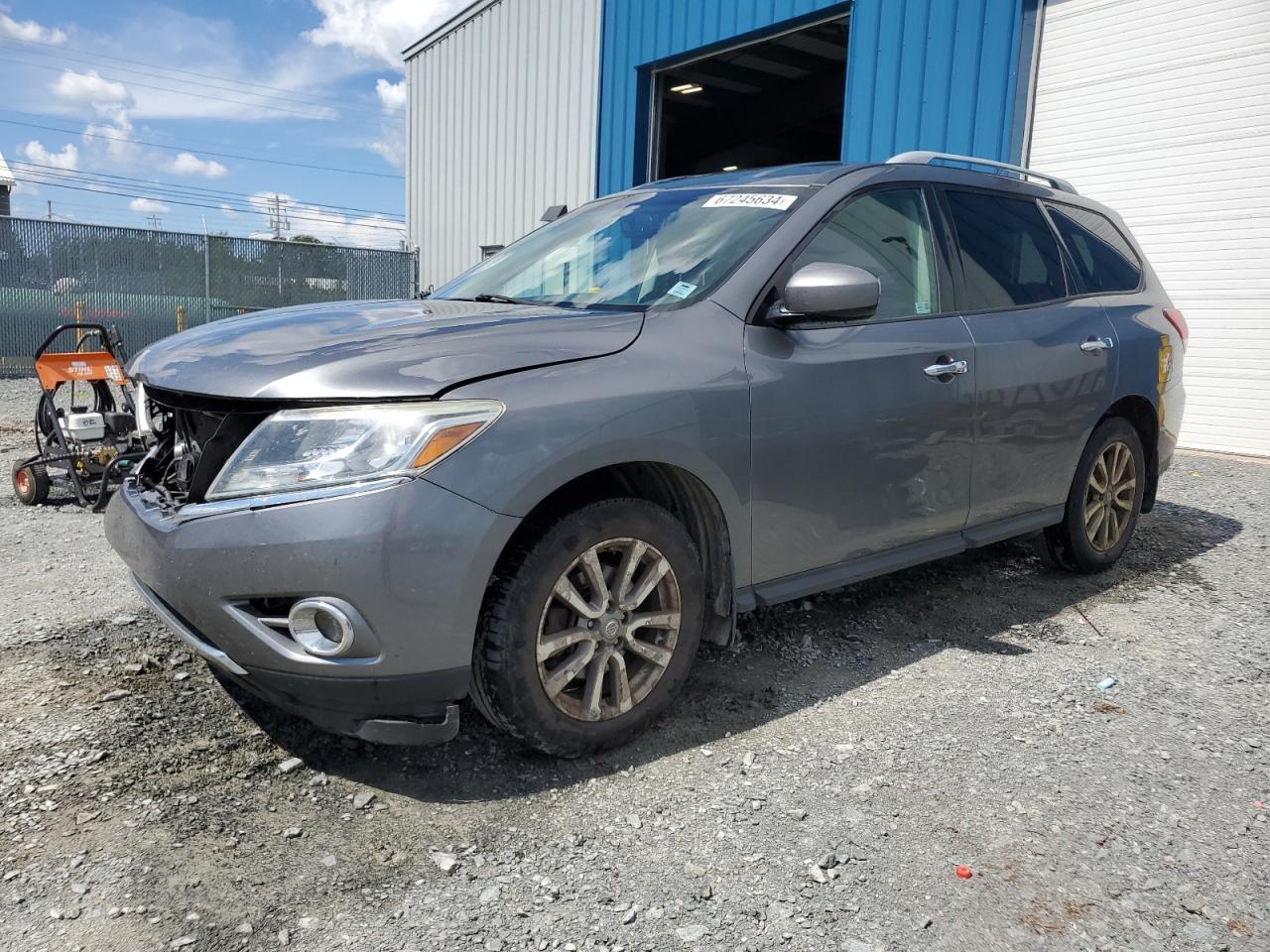 NISSAN PATHFINDER 2016 gray 4dr spor gas 5N1AR2MM8GC627780 photo #1