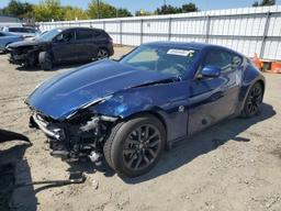 NISSAN 370Z BASE 2017 blue  gas JN1AZ4EH5HM954122 photo #2