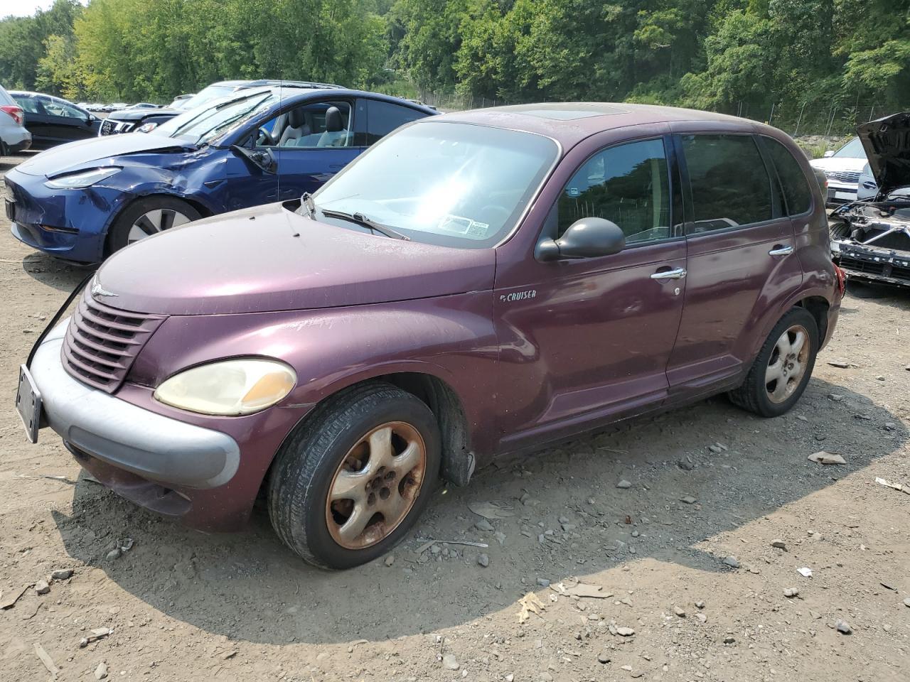 CHRYSLER PT CRUISER 2001 purple  gas 3C8FY4BB81T638668 photo #1