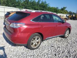 LEXUS RX 450H 2012 red 4dr spor hybrid engine JTJBC1BA7C2435597 photo #4