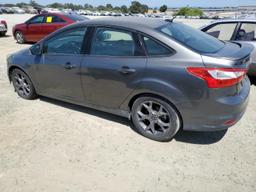 FORD FOCUS SE 2013 gray sedan 4d gas 1FADP3F25DL362973 photo #3