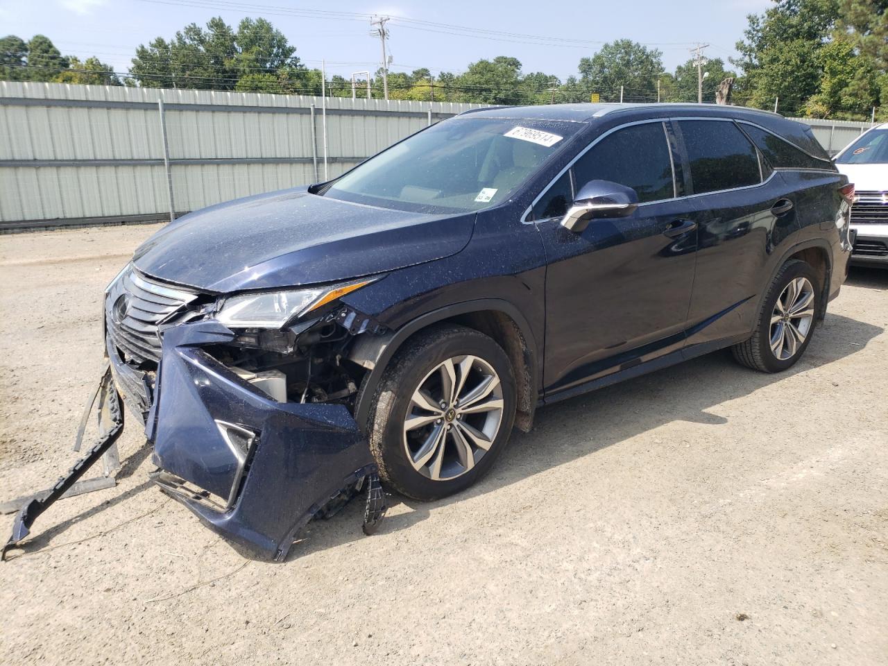 LEXUS RX 350 L 2019 blue  gas JTJDZKCAXK2016492 photo #1