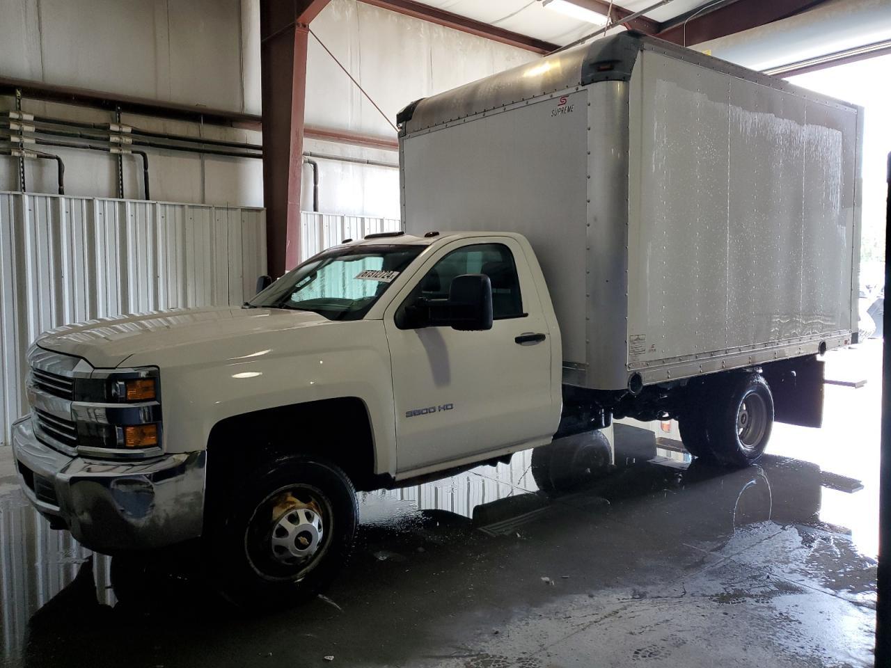 CHEVROLET SILVERADO 2016 white  flexible fuel 1GB3CYCG2GF235071 photo #1