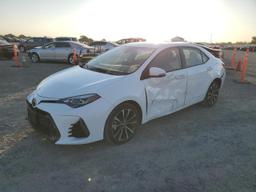 TOYOTA COROLLA L 2017 white  gas 2T1BURHE2HC844849 photo #2