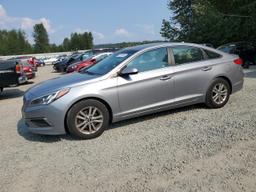 HYUNDAI SONATA SE 2017 silver  gas 5NPE24AFXHH577207 photo #2