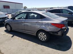 HYUNDAI ACCENT SE 2016 gray  gas KMHCT4AE4GU057578 photo #3