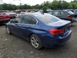 BMW 330 XI 2018 blue  gas WBA8D9G57JNU67527 photo #3