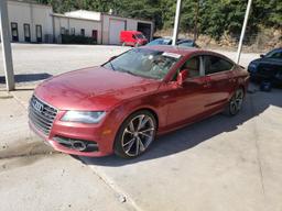 AUDI A7 PRESTIG 2014 red hatchbac gas WAU2GAFC5EN007982 photo #2