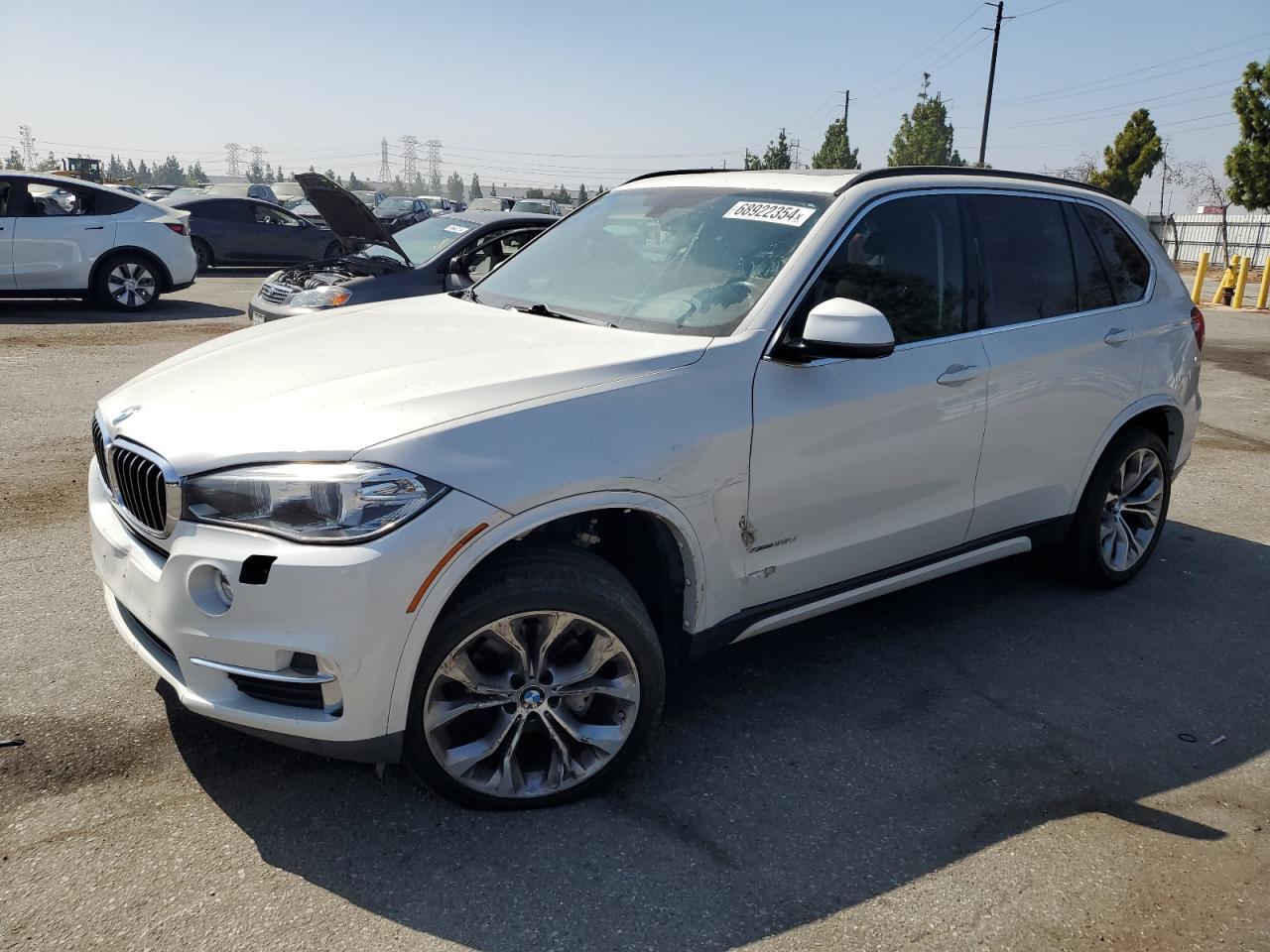 BMW X5 XDRIVE3 2015 white  diesel 5UXKS4C57F0N10547 photo #1