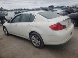 INFINITI G25 2011 white  gas JN1DV6AR6BM450012 photo #3