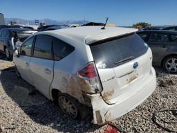 TOYOTA PRIUS V 2016 white  hybrid engine JTDZN3EU7GJ045835 photo #3