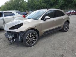 PORSCHE MACAN S 2017 tan  gas WP1AB2A58HLB10730 photo #2