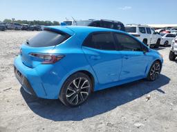 TOYOTA COROLLA SE 2019 blue  gas JTNK4RBE3K3035025 photo #4