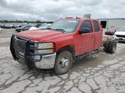 CHEVROLET SILVERADO 2007 red 4dr ext gas 1GBJK39K77E567103 photo #2