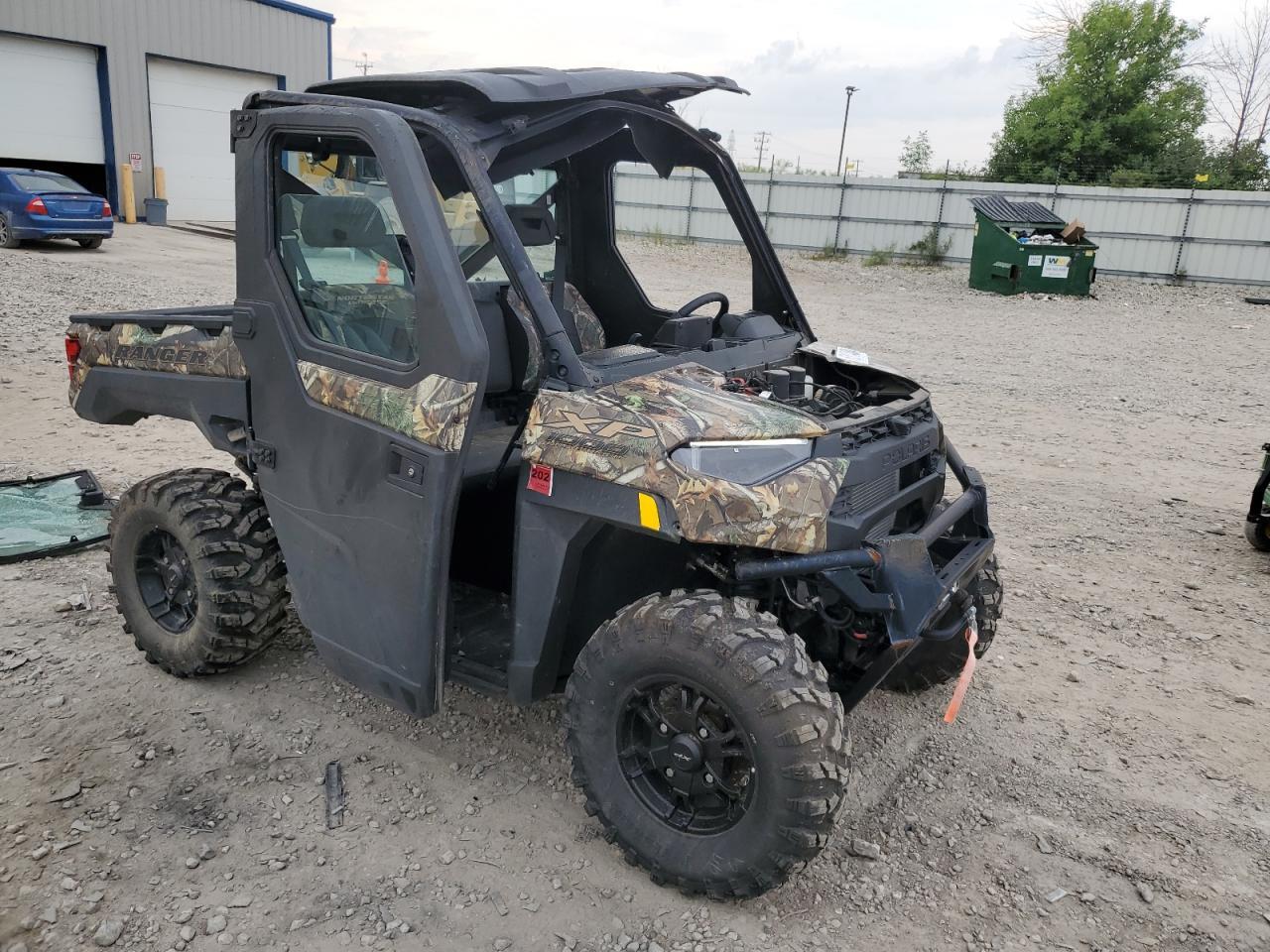 POLARIS RANGER XP 2022 two tone  gas 4XARRY991N8077702 photo #1