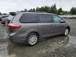 TOYOTA SIENNA XLE 2016 gray  gas 5TDDK3DC0GS137612 photo #4