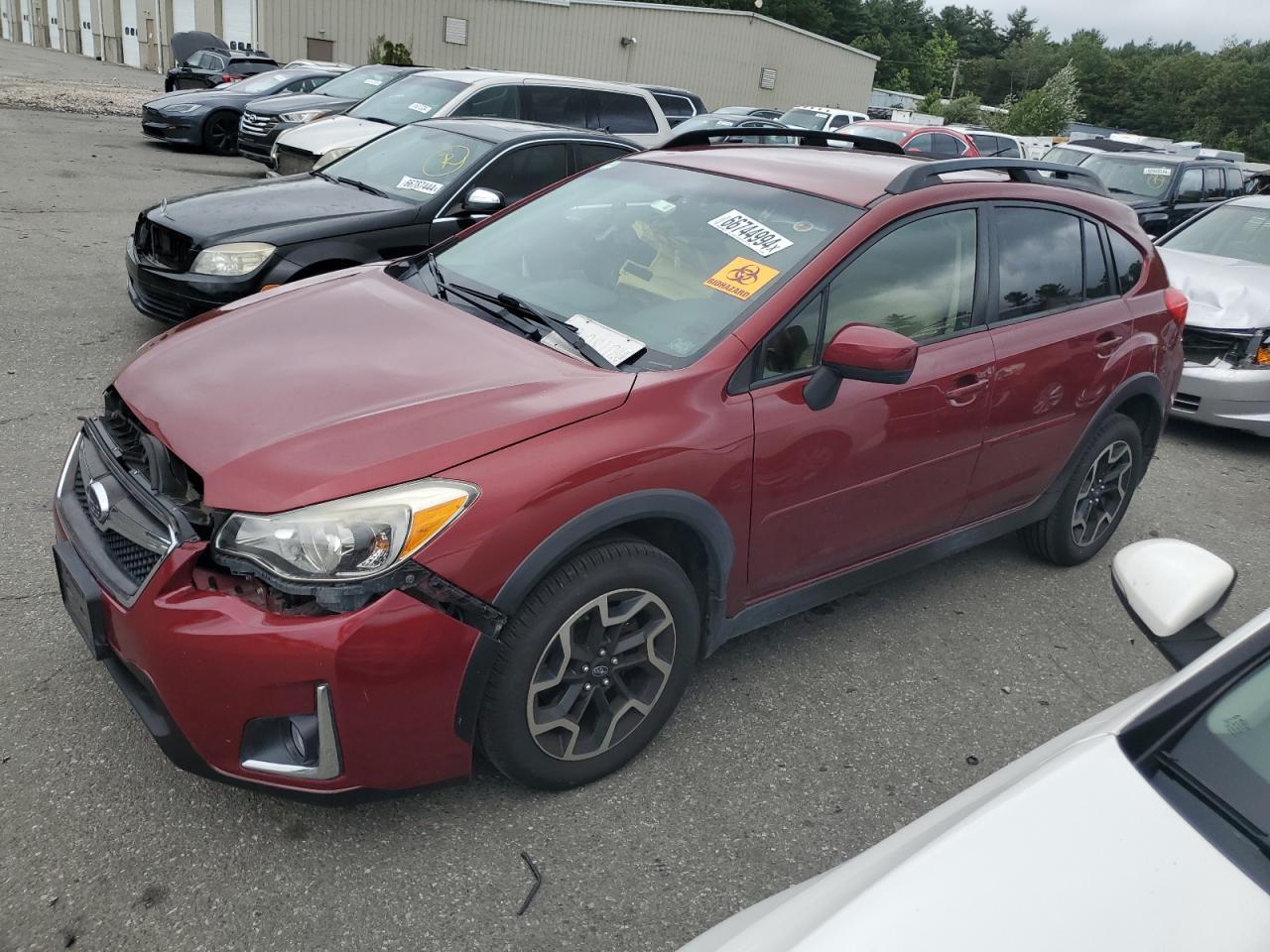 SUBARU CROSSTREK 2016 red 4dr spor gas JF2GPABCXG8305994 photo #1