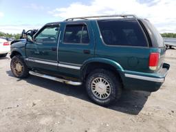 GMC JIMMY 1997 green  gas 1GKDT13W9V2573851 photo #3