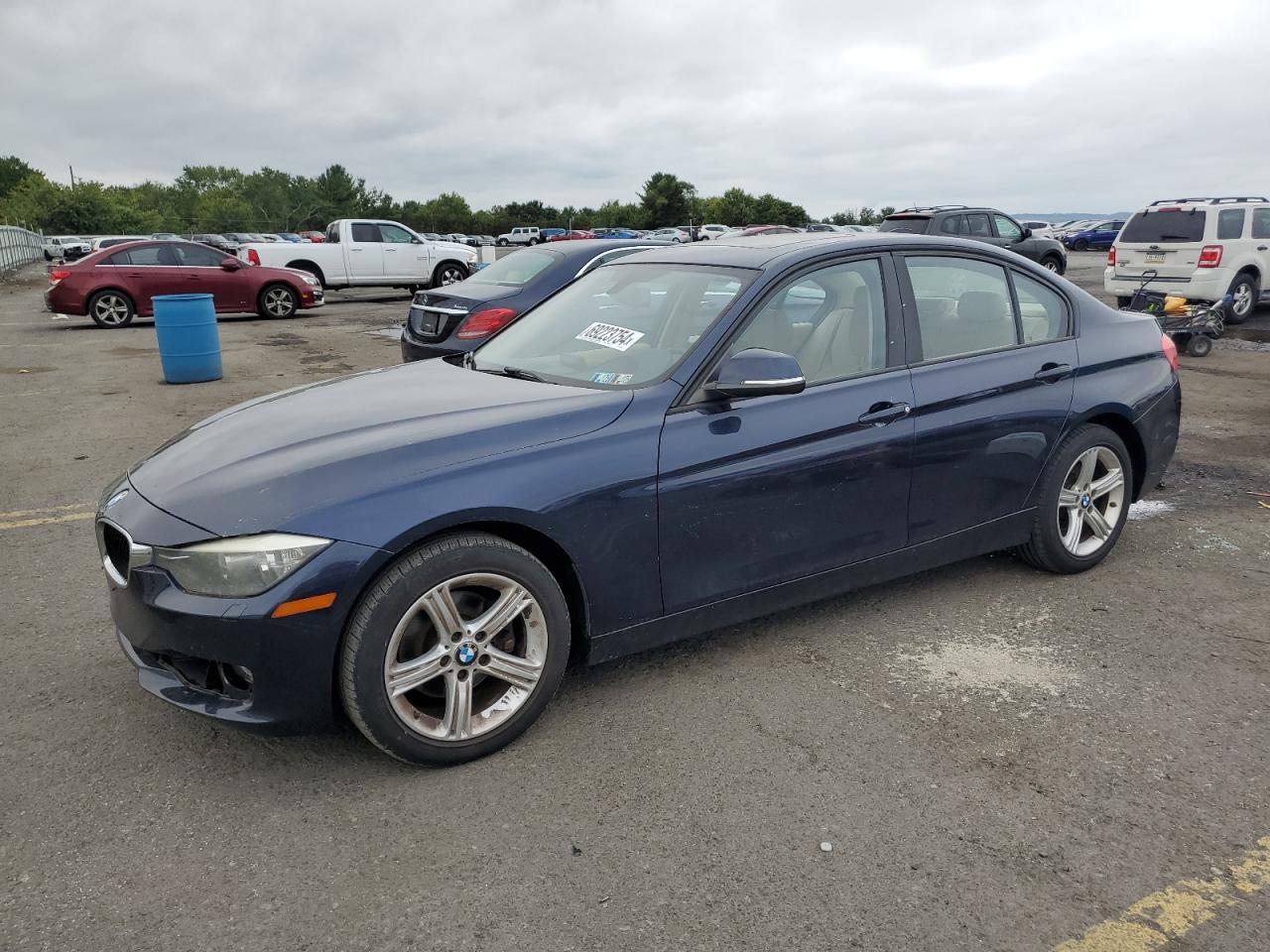 BMW 328 XI 2013 blue  gas WBA3B3C54DF532951 photo #1