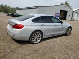 BMW 428 XI GRA 2015 silver sedan 4d gas WBA4A7C57FD413904 photo #4