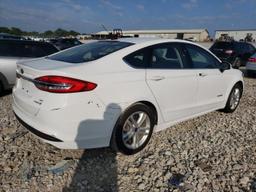 FORD FUSION SE 2018 white  hybrid engine 3FA6P0LU5JR177686 photo #4