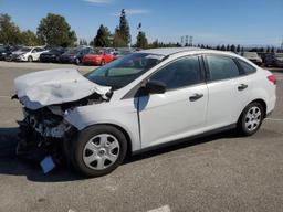 FORD FOCUS S 2016 white  gas 1FADP3E21GL254078 photo #2