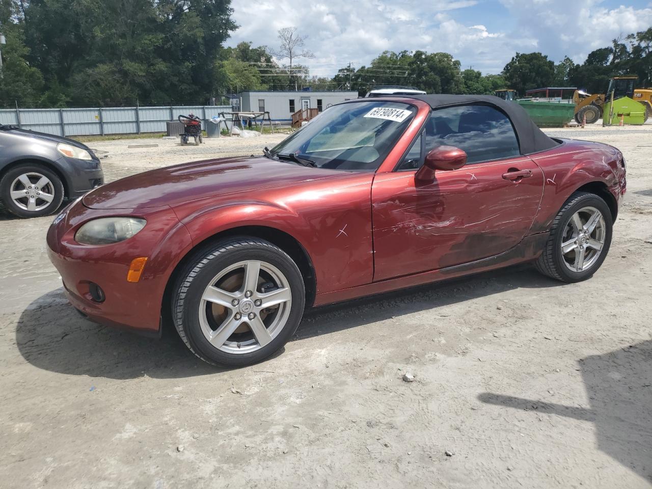 MAZDA MX-5 MIATA 2008 red  gas JM1NC25F980149721 photo #1