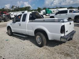 FORD F250 SUPER 2005 white 4dr ext gas 1FTNX20585EB53440 photo #3