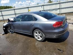 VOLKSWAGEN PASSAT SEL 2014 blue  diesel 1VWCN7A34EC062150 photo #3