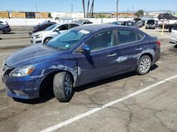 NISSAN SENTRA S 2017 blue  gas 3N1AB7AP7HY335599 photo #2