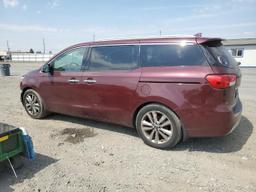 KIA SEDONA SXL 2015 maroon  gas KNDME5C14F6040673 photo #3