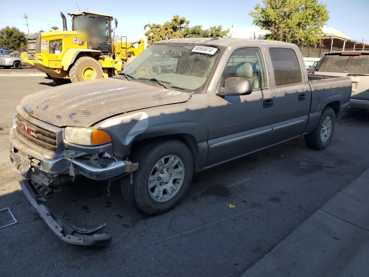 GMC NEW SIERRA 2007 beige  flexible fuel 2GTEC13Z871119832 photo #1