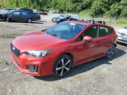 SUBARU IMPREZA SP 2018 red  gas 4S3GTAM60J3703205 photo #2