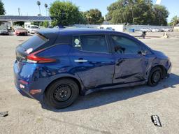 NISSAN LEAF S 2018 blue  electric 1N4AZ1CP2JC315669 photo #4