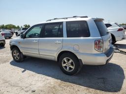 HONDA PILOT EX 2006 silver  gas 2HKYF18706H502074 photo #3