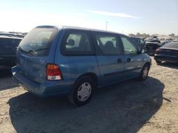 FORD WINDSTAR W 2003 blue extended gas 2FMZA50413BA57553 photo #4