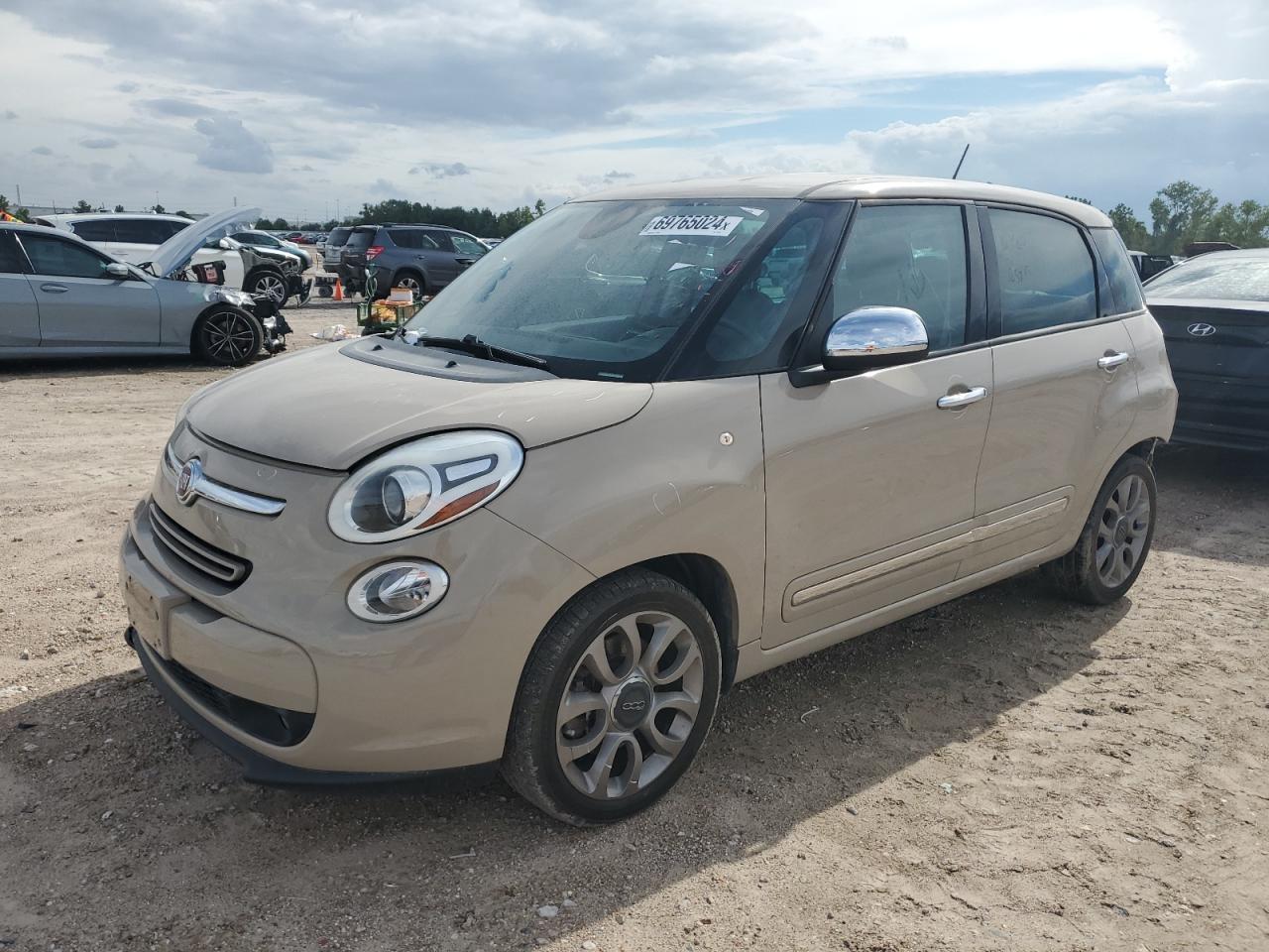 FIAT 500L LOUNG 2014 brown 4dr spor gas ZFBCFACH4EZ005209 photo #1