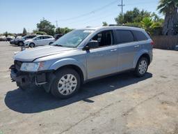 DODGE JOURNEY SE 2018 silver  gas 3C4PDCAB8JT248585 photo #2