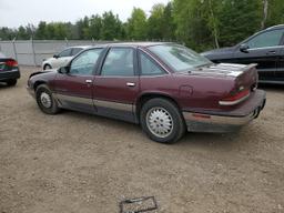 BUICK REGAL GRAN 1992 maroon sedan 4d gas 2G4WF51L5N1433447 photo #3