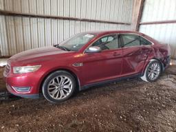 FORD TAURUS LIM 2014 red sedan 4d gas 1FAHP2F88EG179366 photo #2