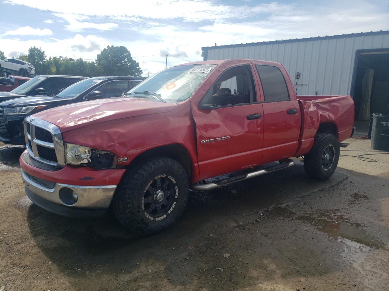 DODGE RAM 1500 S 2005 red  gas 1D7HU18D05S352369 photo #1