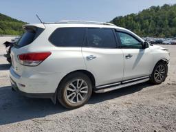 NISSAN PATHFINDER 2014 white  gas 5N1AR2MM5EC615938 photo #4