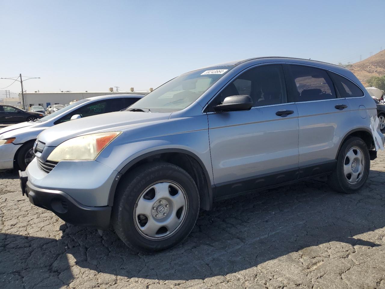 HONDA CR-V LX 2009 gray 4dr spor gas 5J6RE38319L009546 photo #1