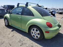 VOLKSWAGEN NEW BEETLE 2002 green hatchbac gas 3VWCK21C02M461868 photo #3